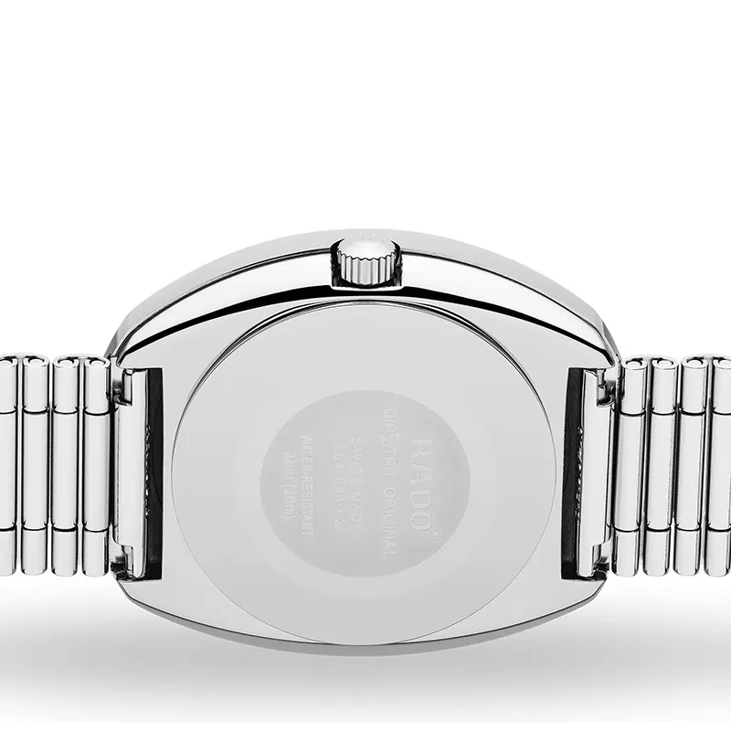 Rado DiaStar Swiss Quartz Silver Dial Men's Watch- R12391103